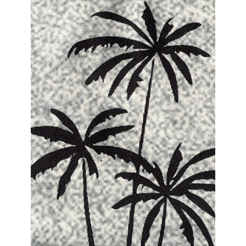 Ouku 2XL Hawaiian / Golf Shirt Men's Palm Trees Short Sleeve Polyester Cruise - Picture 6 of 9